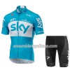 Tenue Maillot + Cuissard 2018 Team Sky N002